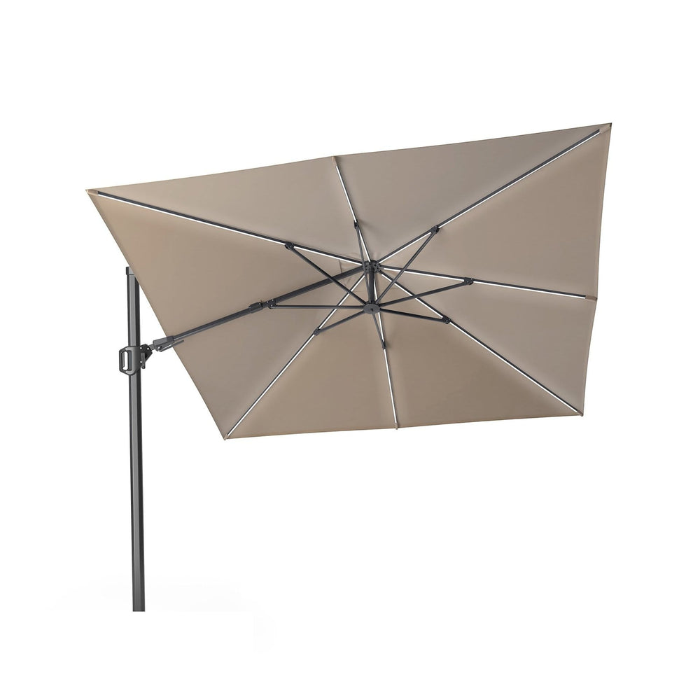 Ruma Glow Taupe Square Parasol | Outdoor | Ruma