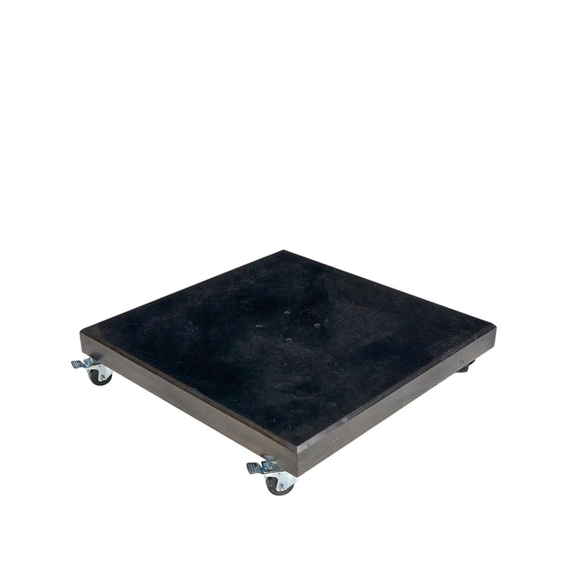 Platinum Modena Black Polished Granite 120KG Parasol Base