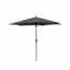 Ruma Platinum Riva Anthracite 2.5m Round Parasol | Outdoor | Ruma