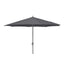 Ruma Platinum Riva Anthracite 3.5m Round Parasol | Outdoor | Ruma