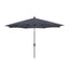 Ruma Platinum Riva Anthracite 3m Round Parasol | Outdoor | Ruma