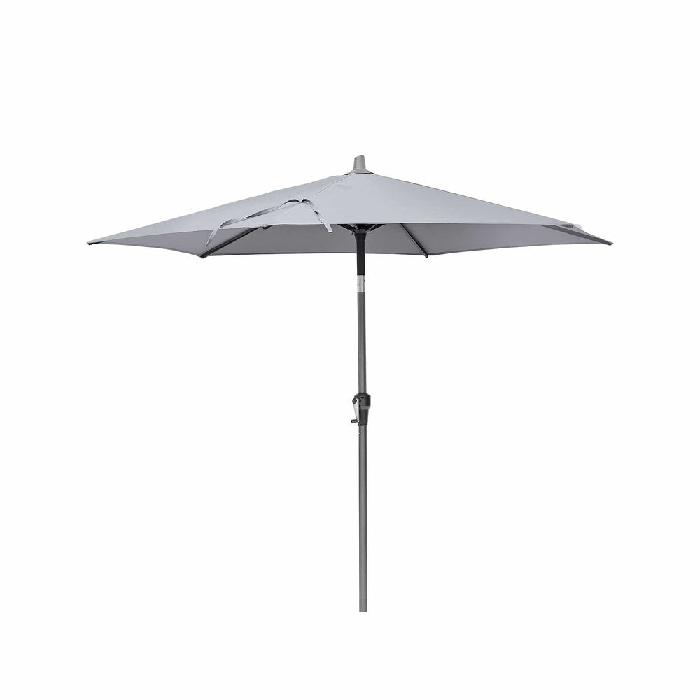 Ruma Platinum Riva Luna Grey 2.5m Round Parasol | Outdoor | Ruma