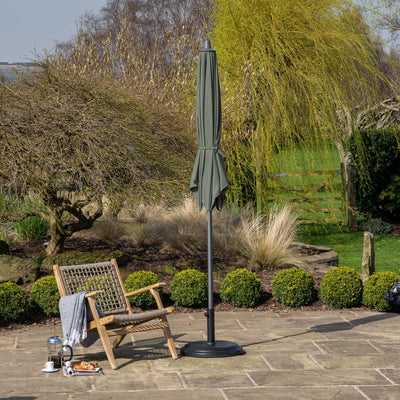 Ruma Riva Taupe 2.5m Round Parasol | Outdoor | Rūma