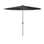 Platinum Riva Premium 3m Round Faded Black Parasol