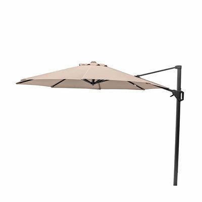 Ruma Voyager T1 Taupe Round Parasol  | Outdoor | Rūma