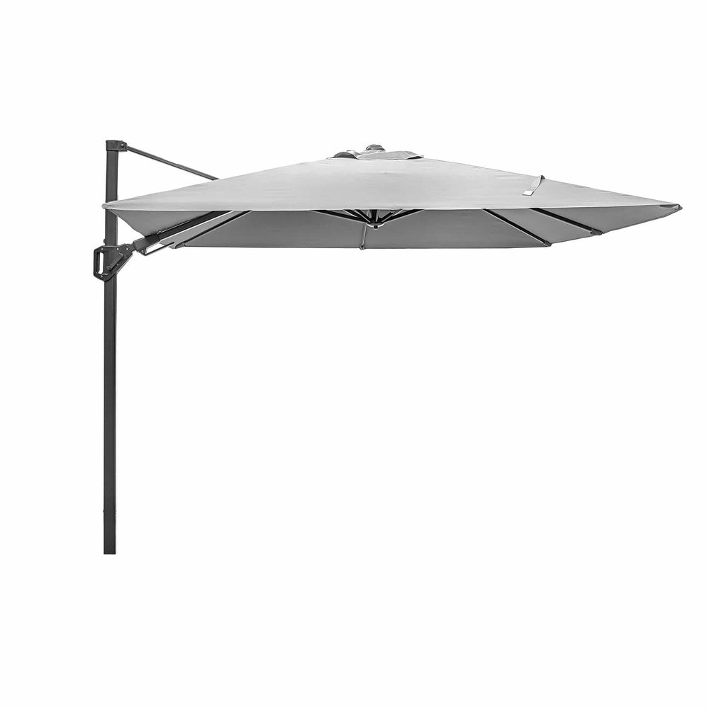 Ruma Platinum Voyager T2 Luna Grey Square Parasol | Outdoor | Ruma