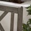 Ruma Antique Grey 2 Seater Garden Bench | Outdoor | Rūma