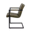 Ruma Sage Green Leather Arm Chair | Furniture | Rūma