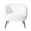 Ruma White Boucle Tub Chair  | Seating | Rūma