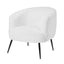 Ruma White Boucle Tub Chair  | Seating | Rūma