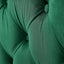Ruma Forest Green Velvet Buttoned Ottoman | Seating | Rūma