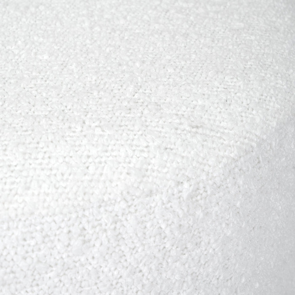 Ruma Bouclé Cylinder Pouffe | Furniture | Rūma